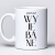 Kubek 330 ml z tekstem „mam WYJE#ANE” i elegancką czcionką